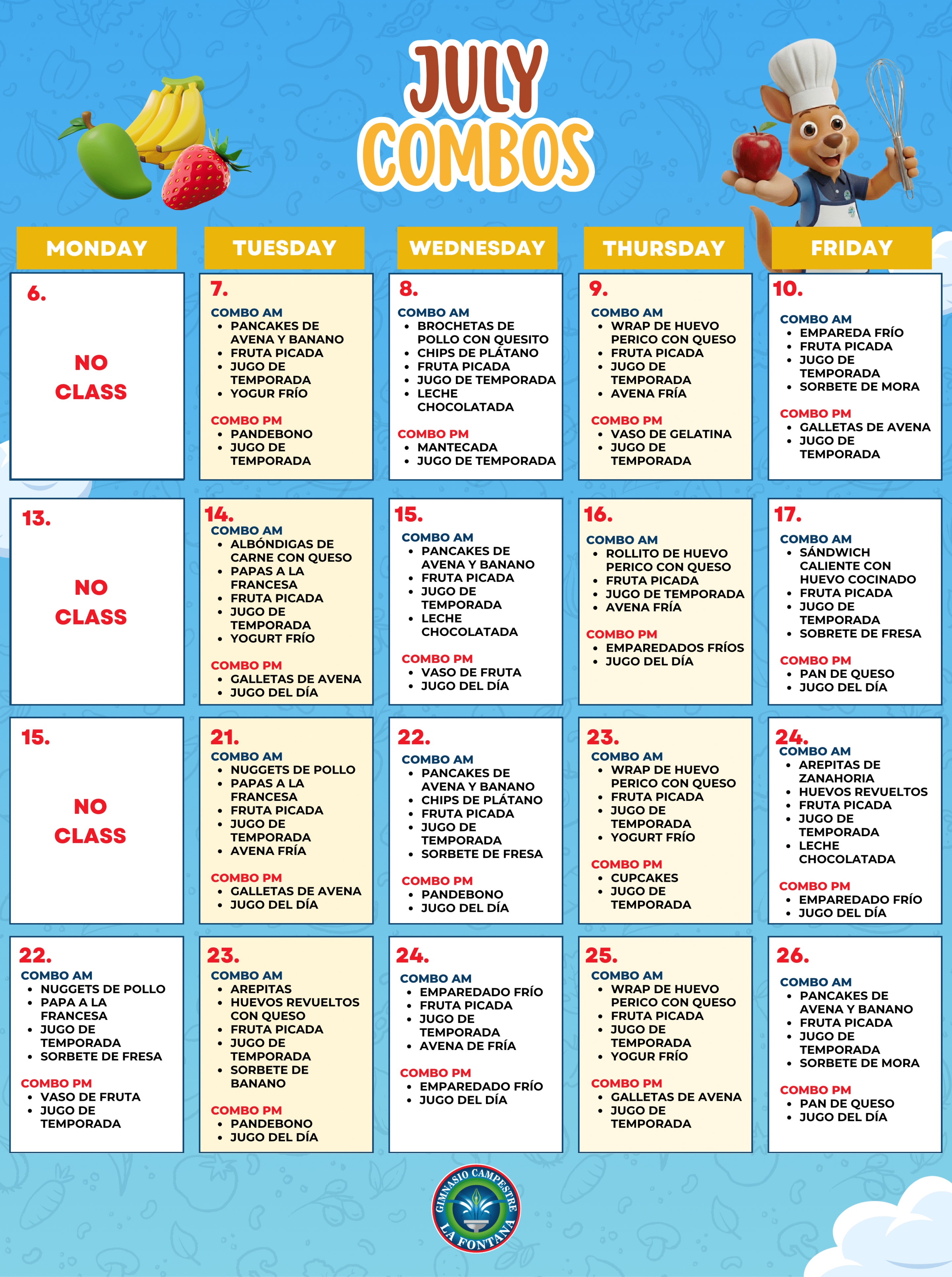 Combos july